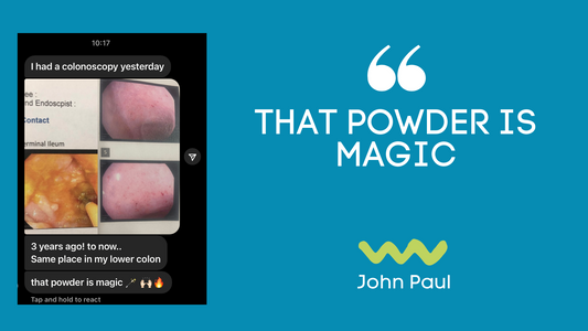 THAT POWDER IS MAGIC!