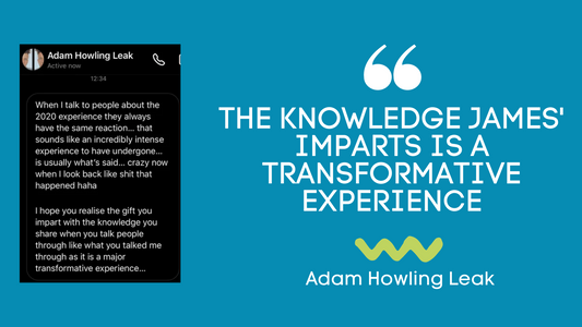 THE KNOWLEDGE JAMES' IMPARTS IS A TRANSFORMATIVE EXPERIENCE