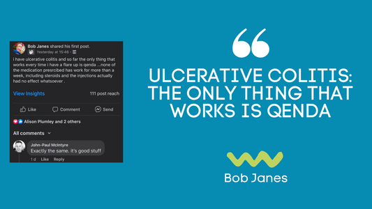 ULCERATIVE COLITIS: THE ONLY THING THAT WORKS IS QENDA