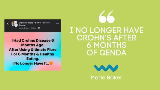 I NO LONGER HAVE CROHN'S AFTER 6 MONTHS OF QENDA
