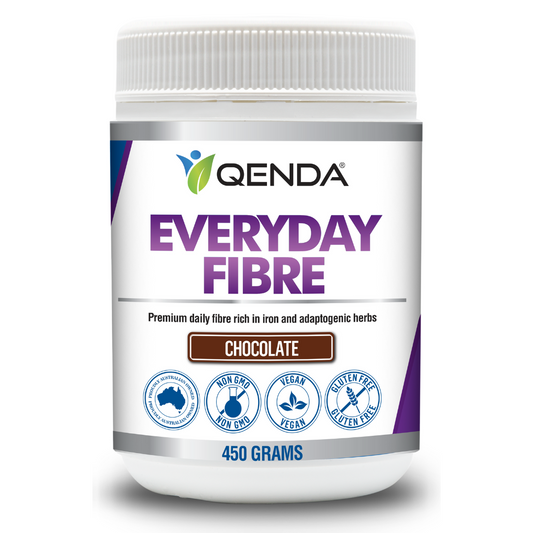 Qenda Everyday Fibre Chocolate 450g-Daily Gut Health Support