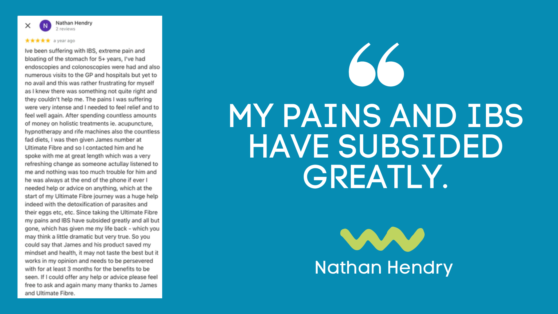 MY PAINS AND IBS HAVE SUBSIDED GREATLY – The Gut Health Hub