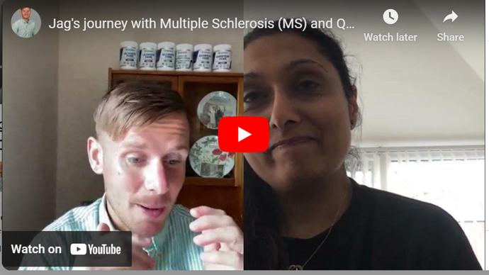 Jag's journey with Multiple Schlerosis (MS) and Qenda Ultimate Fibre Part 1/Day 10